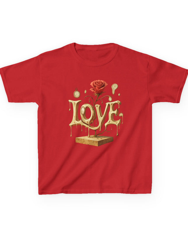 "Love (Salvador Dali style)" Kids Heavy Cotton Tee