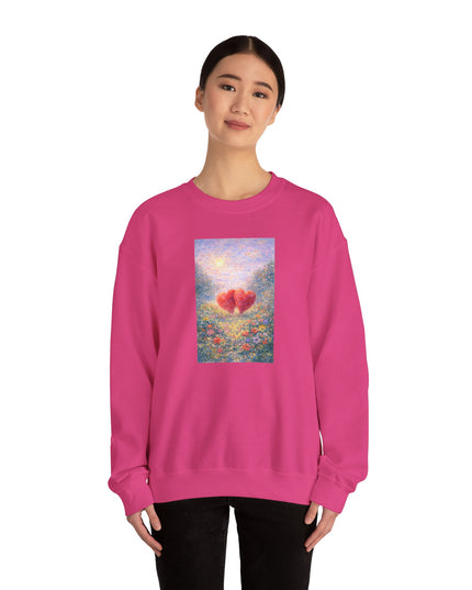 "Valentine's Day - Monet Style" Unisex Adult Sweatshirt