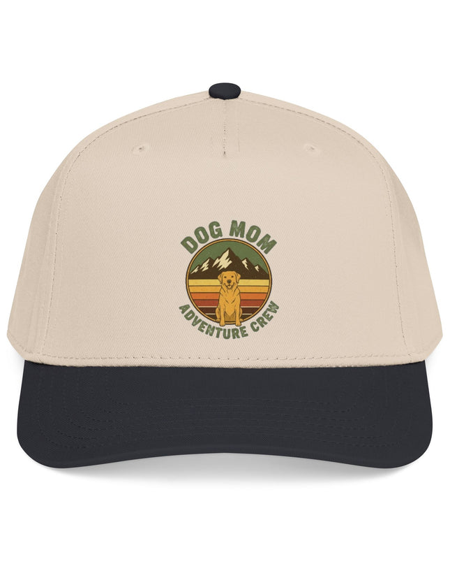 "Dog Mom" Mid Profile Baseball Cap