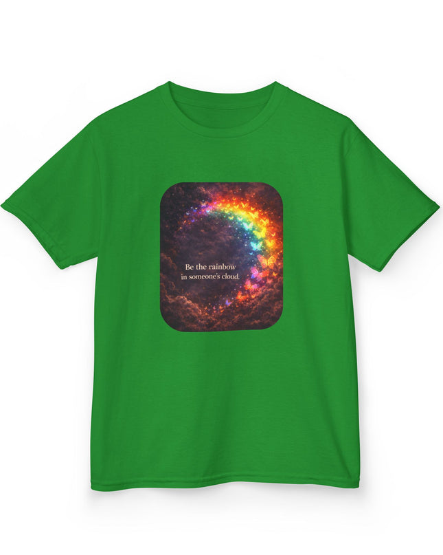 "Be the Rainbow in Someone's Cloud" Kids Heavy Cotton Tee