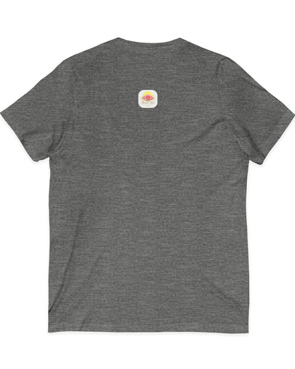 "Blessed and Beautiful" Ladies' V-Neck T-Shirt