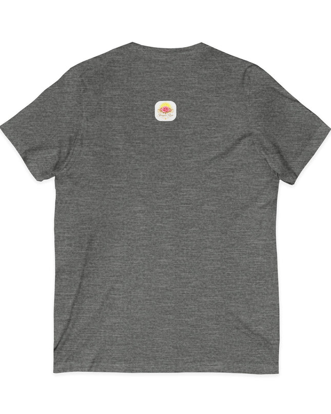 "Blessed and Beautiful" Ladies' V-Neck T-Shirt