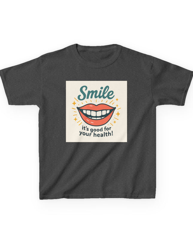 "Smile" Kids Heavy Cotton Tee