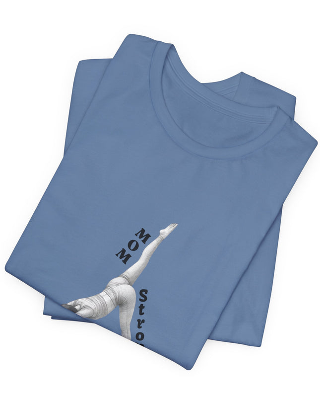 "Mom Strong Pilates" Unisex Jersey Short Sleeve Tee
