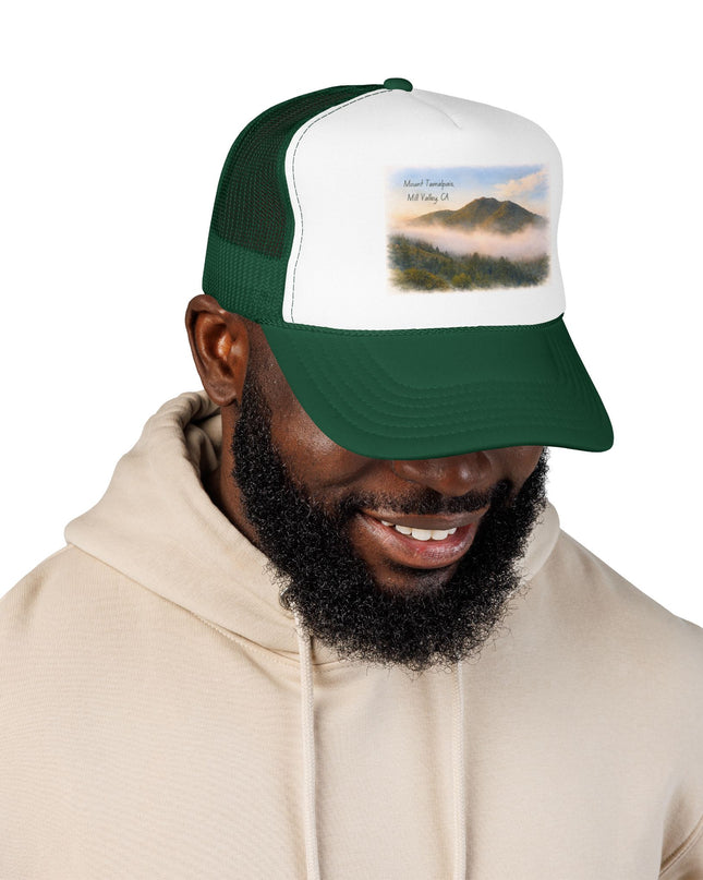 "Mount Tamalpais, Mill Valley, California" Foam Trucker Hat