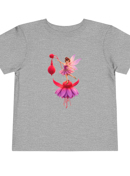 "Fuchsia Fairy" Toddler Short Sleeve Tee