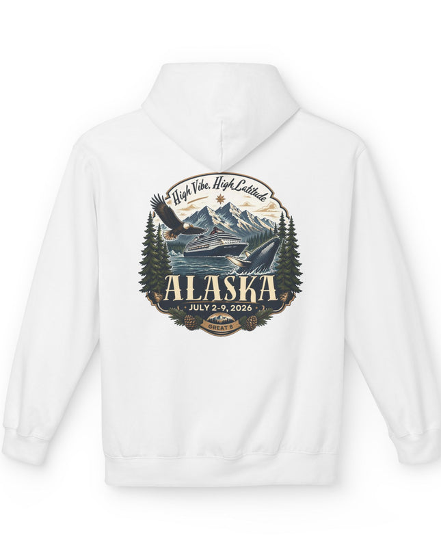 "Alaska" Unisex Midweight Softstyle Fleece Hoodie