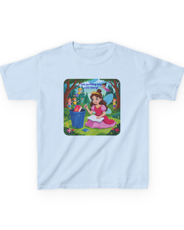 "I'm Writing my Own Story!" Kids Heavy Cotton Tee