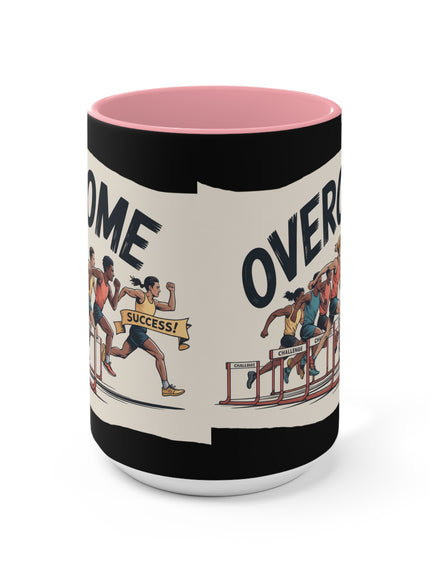 "Overcome!" Accent Mug