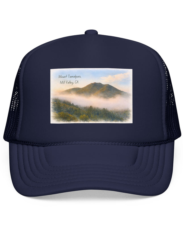 "Mount Tamalpais, Mill Valley, California" Foam Trucker Hat