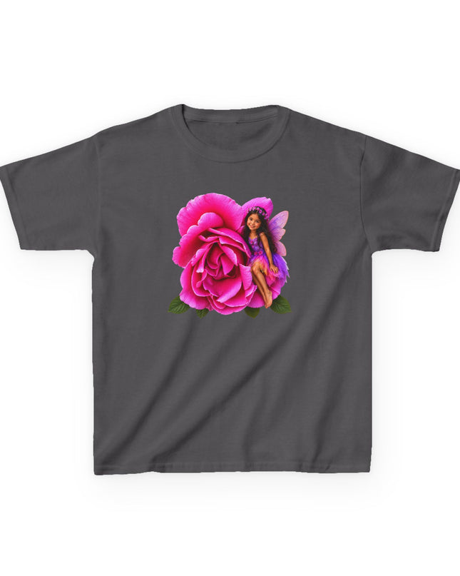 "Rose Fairy" Kids Heavy Cotton Tee