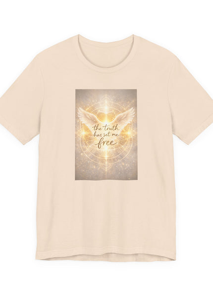 "The Truth Has Set Me Free" Unisex Jersey Short Sleeve Tee