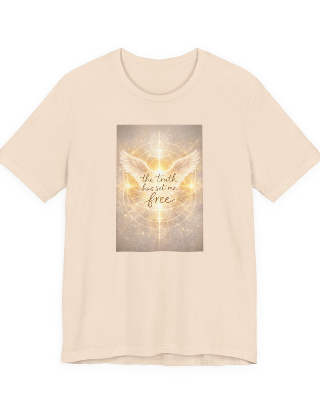 "The Truth Has Set Me Free" Unisex Jersey Short Sleeve Tee