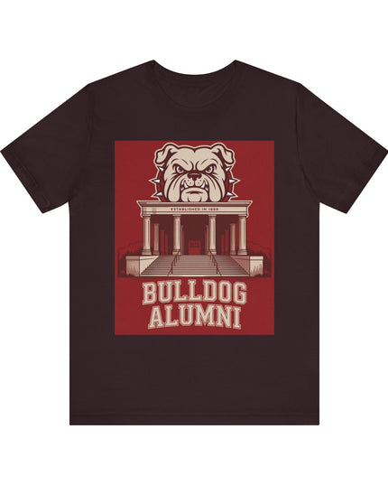 "Bulldog Alumni" Unisex Jersey Short Sleeve Tee