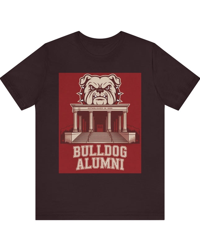 "Bulldog Alumni" Unisex Jersey Short Sleeve Tee