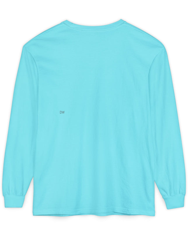 "California Poppies" Unisex Garment-dyed Long Sleeve T-Shirt