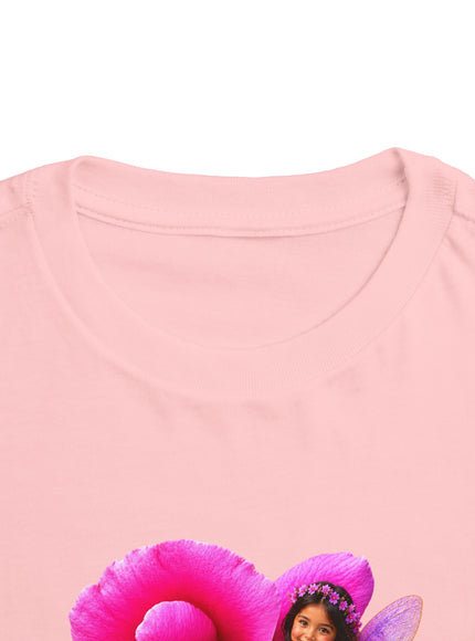 "Rose Fairy" Toddler Short Sleeve Tee