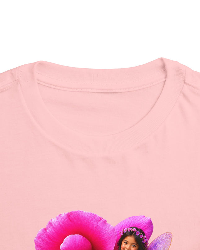 "Rose Fairy" Toddler Short Sleeve Tee