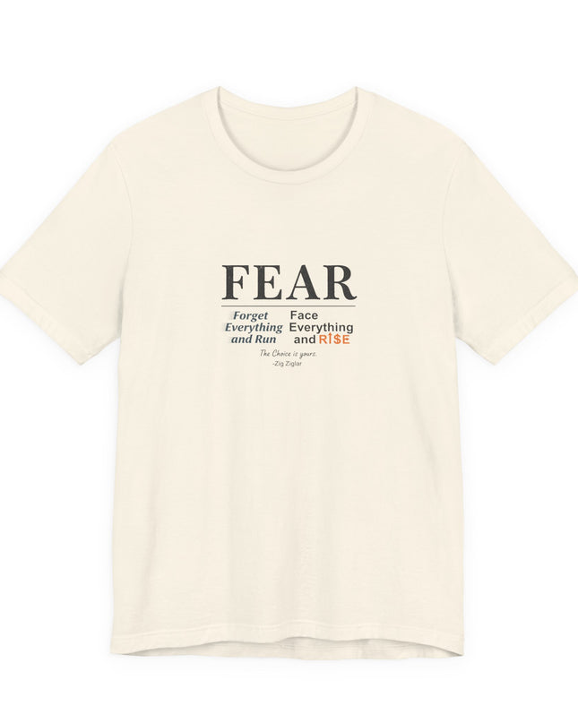 "FEAR" Unisex Jersey Short Sleeve Tee
