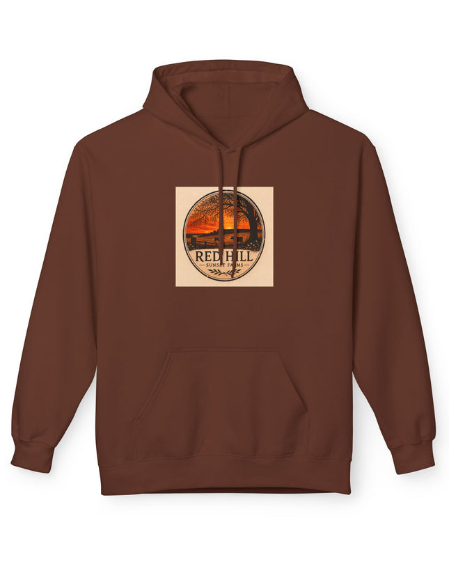 "Red Hill Sunset Farms" Unisex Midweight Softstyle Fleece Hoodie