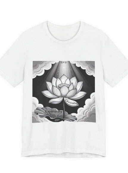 "Choosing Equanimity, EFS (Energy for Success)" Unisex Jersey Short Sleeve Tee