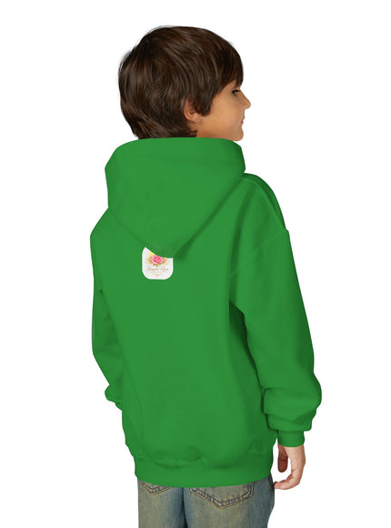 "My Father Says I am Royalty" Youth Heavy Blend Hooded Sweatshirt