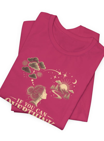 "Overthink" Unisex Jersey Short Sleeve Tee