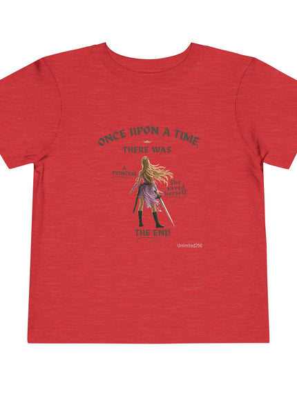 "She Saved Herself V2" Toddler Short Sleeve Tee