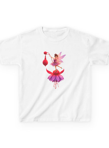 "Fuchsia Fairy" Kids Heavy Cotton Tee