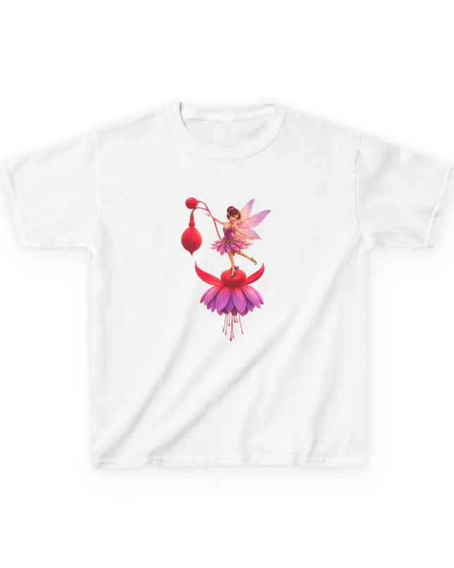 "Fuchsia Fairy" Kids Heavy Cotton Tee