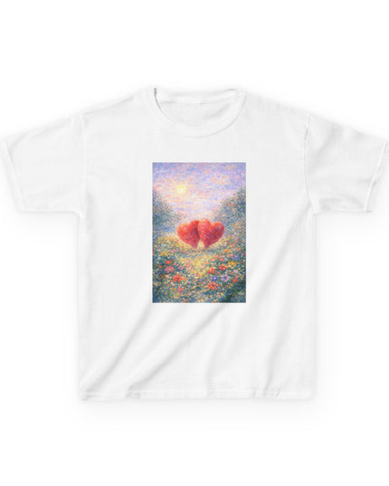"Valentine's Day - Monet Style" Kids Heavy Cotton Tee