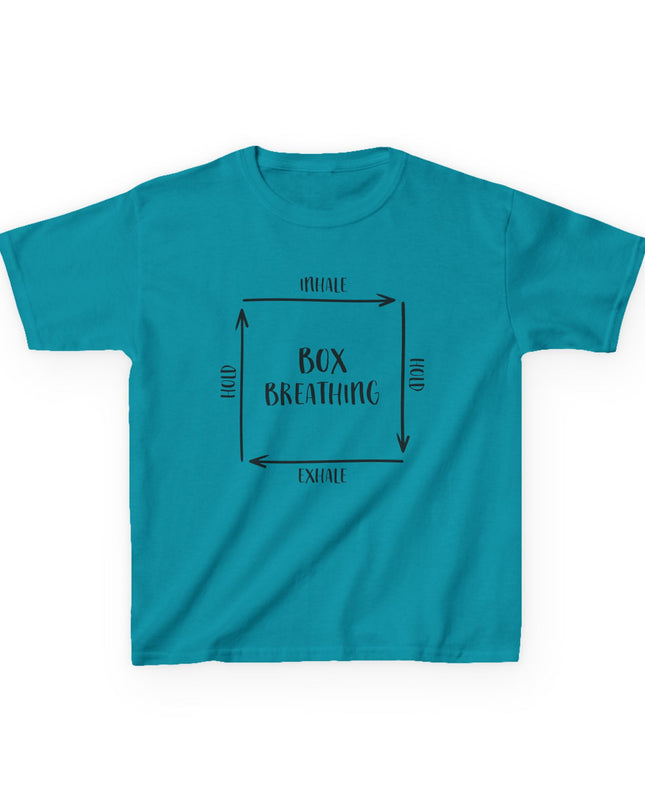 "Box Breathing" Kids Heavy Cotton Tee
