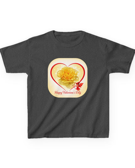 "Happy Valentine's Day" Kids Heavy Cotton Tee