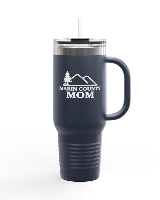 "Marin County Mom" Insulated Travel Mug, 40oz