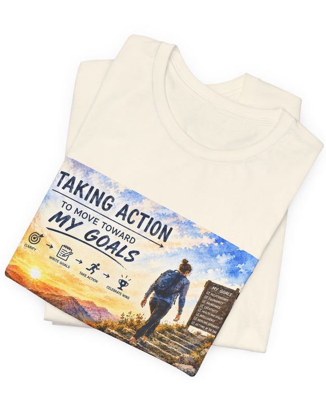 "Taking Action" Unisex Jersey Short Sleeve Tee