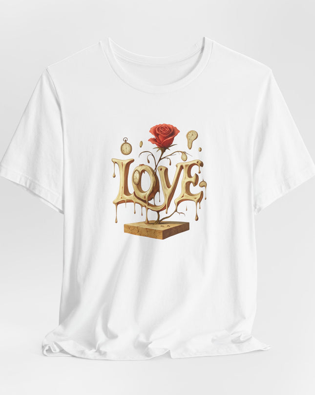 "Love - Salvador Dali Style" Unisex Jersey Short Sleeve Tee