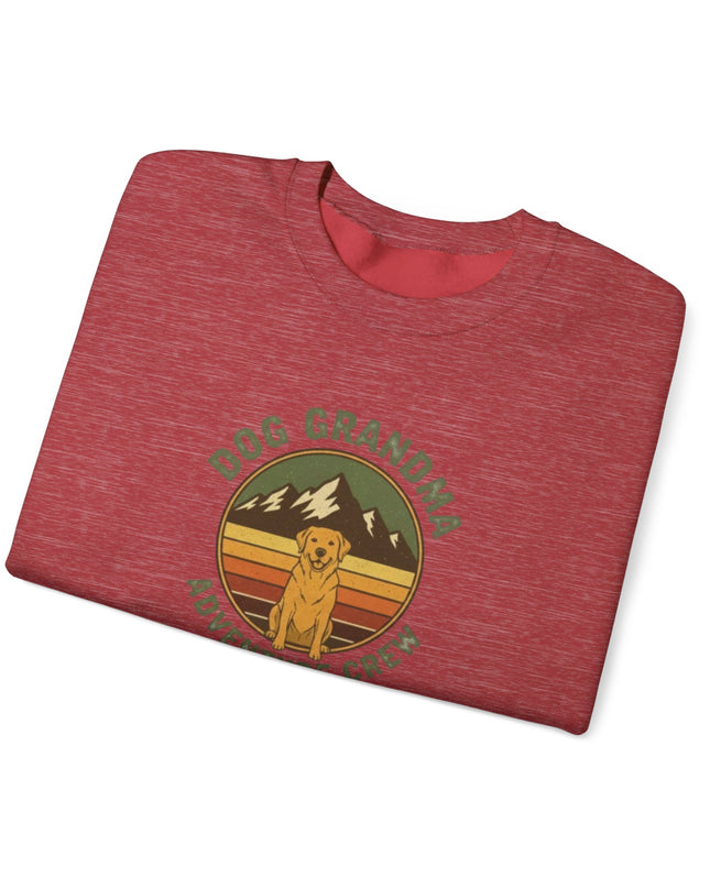 "Dog Grandma Adventure Crew" Unisex Sweatshirt