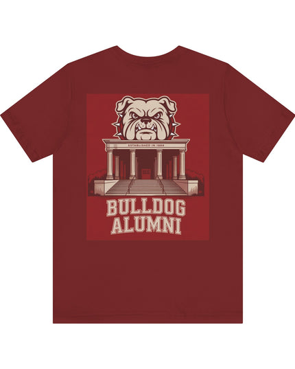 "Bulldog Alumni" Unisex Jersey Short Sleeve Tee
