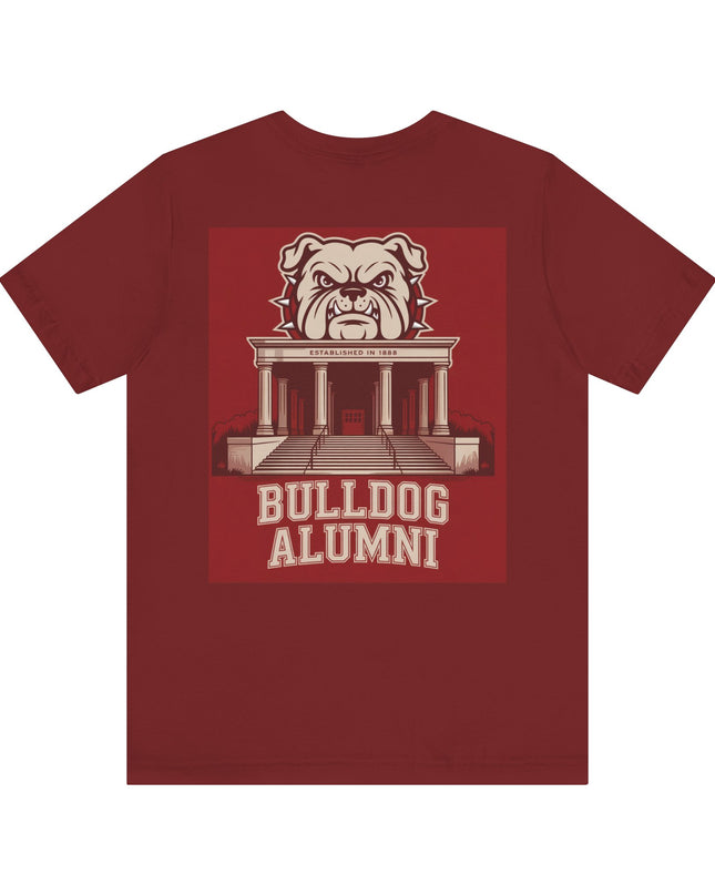 "Bulldog Alumni" Unisex Jersey Short Sleeve Tee