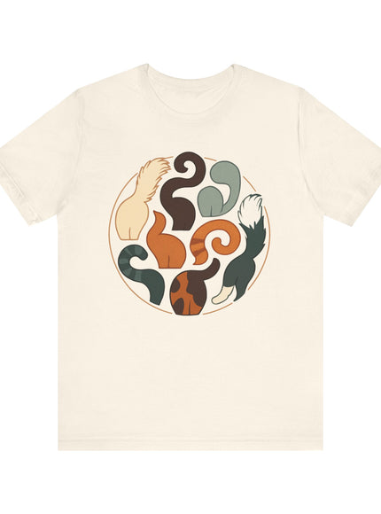 "Cat Tails (image)" Unisex Jersey Short Sleeve Tee