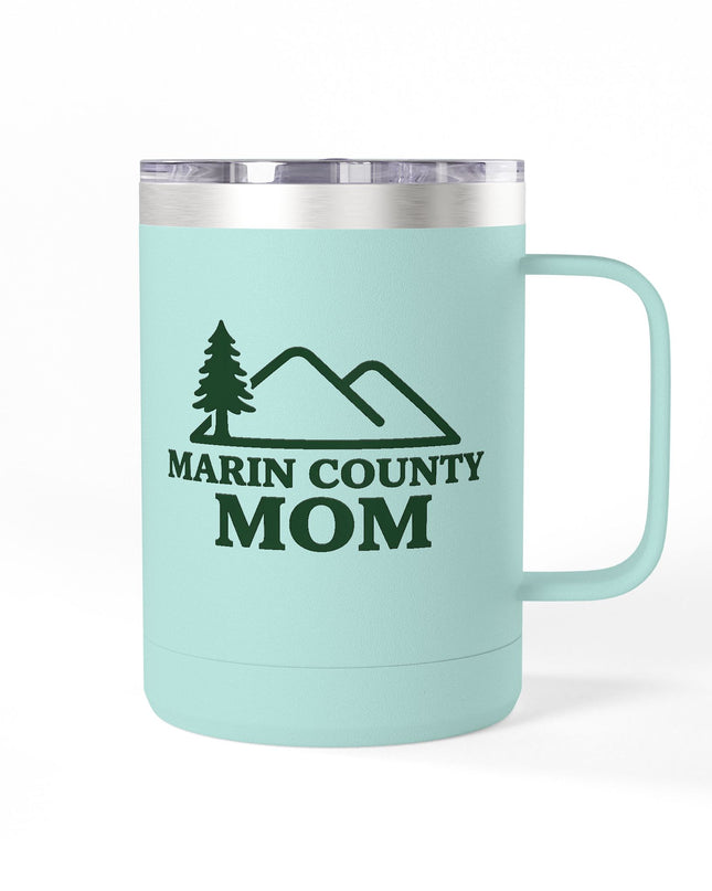 "Marin Country Mom" Coffee Mug Tumbler, 15oz