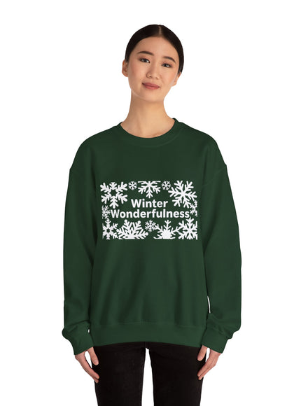 "Winter Wonderfulness" Unisex Adult Sweatshirt