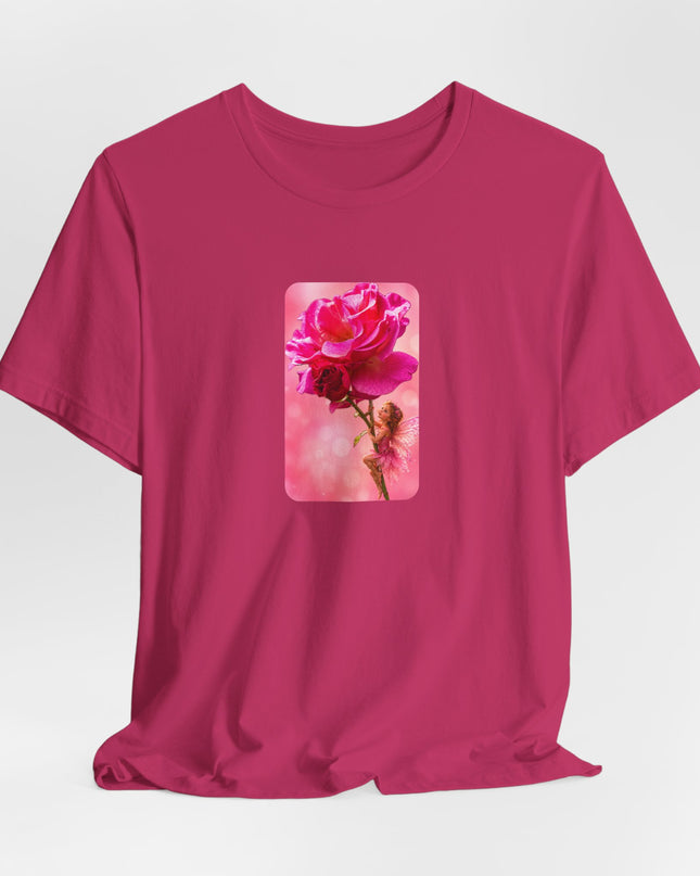 "Fairy Rose" Unisex Jersey Short Sleeve Tee