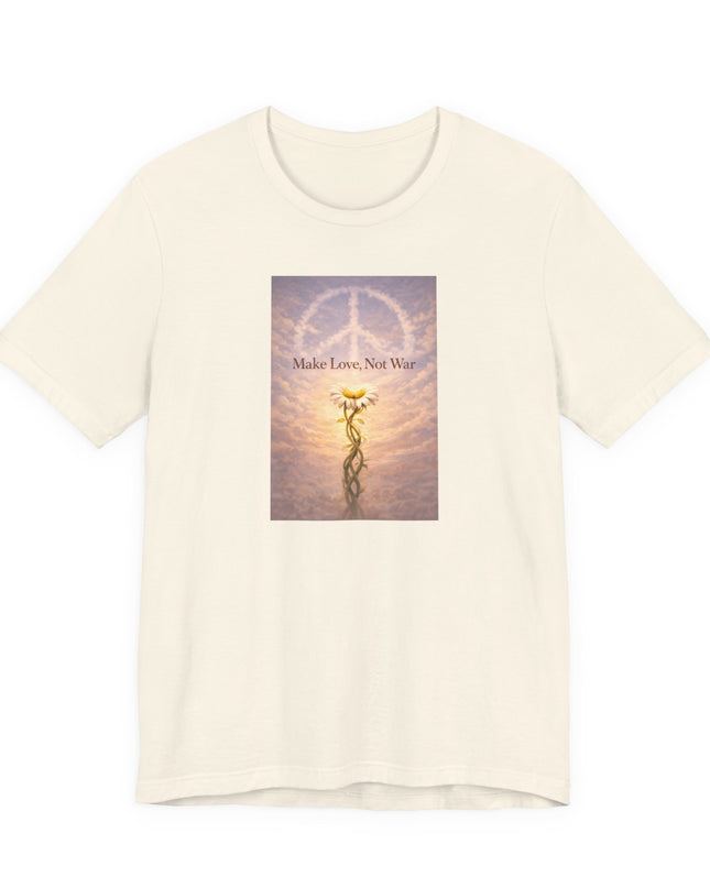 "Make Love Not War" Unisex Jersey Short Sleeve Tee