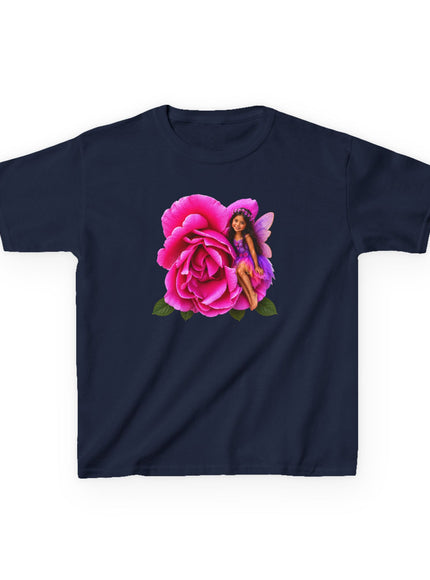 "Rose Fairy" Kids Heavy Cotton Tee