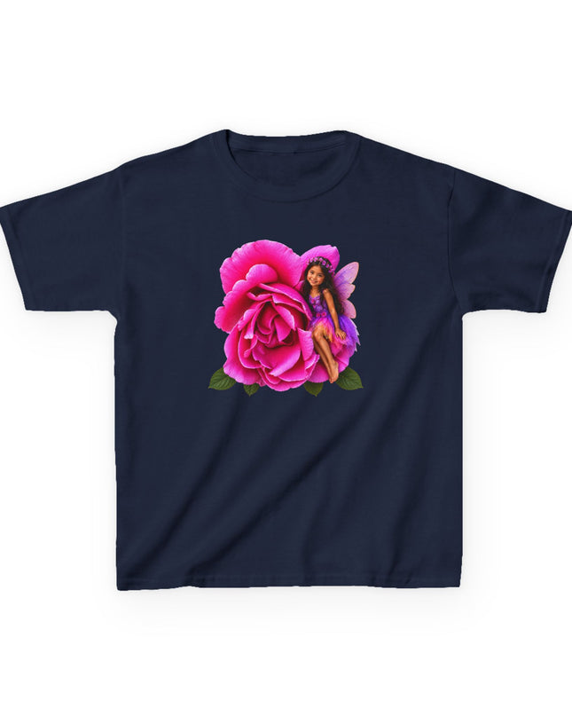 "Rose Fairy" Kids Heavy Cotton Tee
