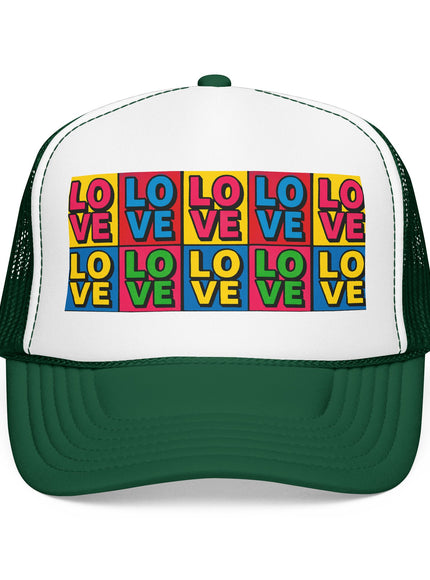 "Andy Warhol LOVE" Foam Trucker Hat