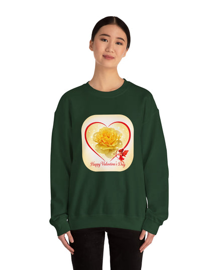 "Happy Valentine's Day" Unisex Adult Sweatshirt
