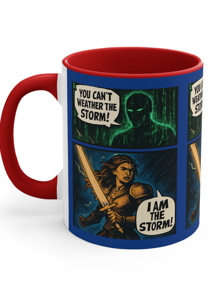 "I Am the Storm" Accent Mug