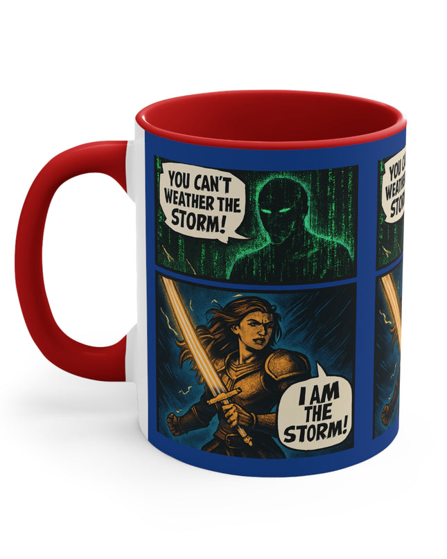 "I Am the Storm" Accent Mug
